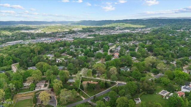 1902 Lamont St, Kingsport, TN 37664 - bird's eye view with a mountain view