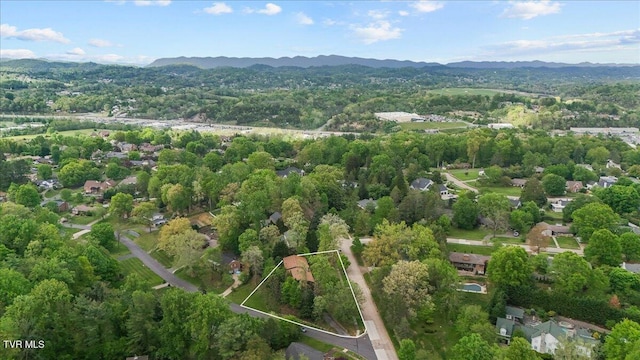 1902 Lamont St, Kingsport, TN 37664 - birds eye view of property featuring a mountain view