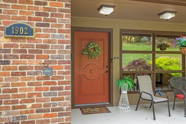 1902 Lamont St, Kingsport, TN 37664 - property entrance with brick siding