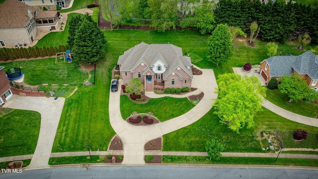 drone / aerial view