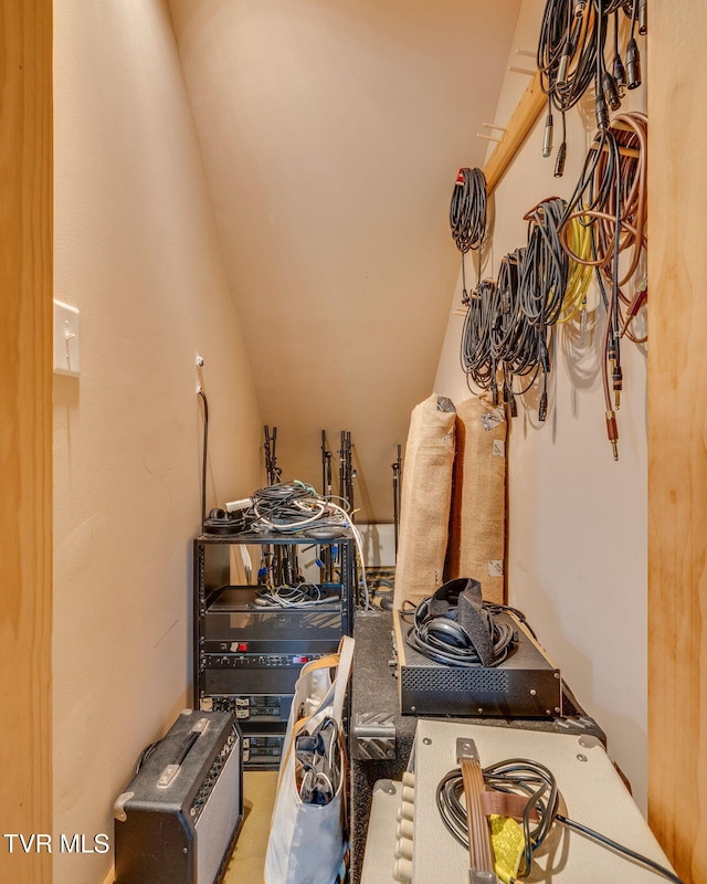view of storage