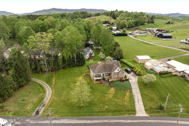 288 Max Jett Rd, Johnson City, TN 37601 - birds eye view of property with a mountain view