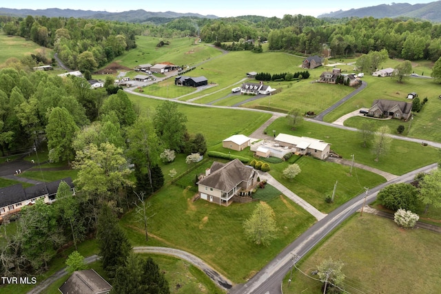 288 Max Jett Rd, Johnson City, TN 37601 - aerial view with a mountain view and a rural view