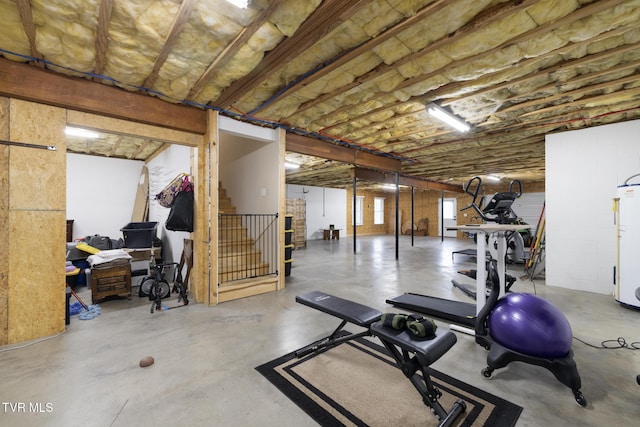 288 Max Jett Rd, Johnson City, TN 37601 - workout room with water heater