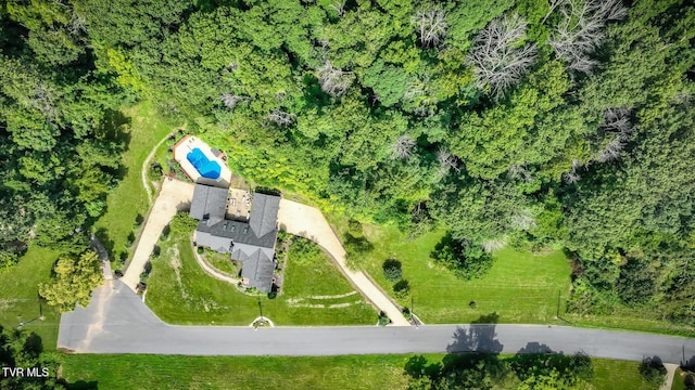 drone / aerial view
