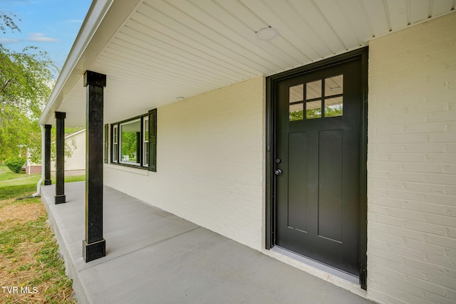 view of property entrance
