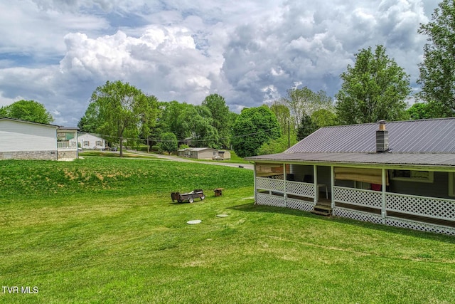 view of yard