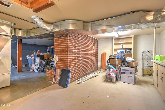 19032 Woodland Hills Rd, Abingdon, VA 24210 - view of unfinished below grade area