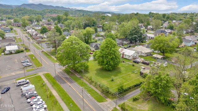 302 Wilson Ave, Johnson City, TN 37604 - birds eye view of property featuring a residential view and a mountain view