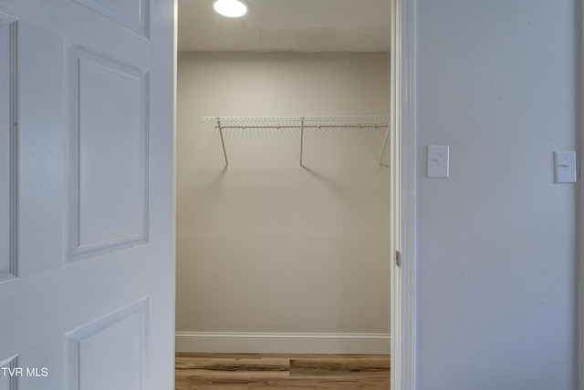 view of closet