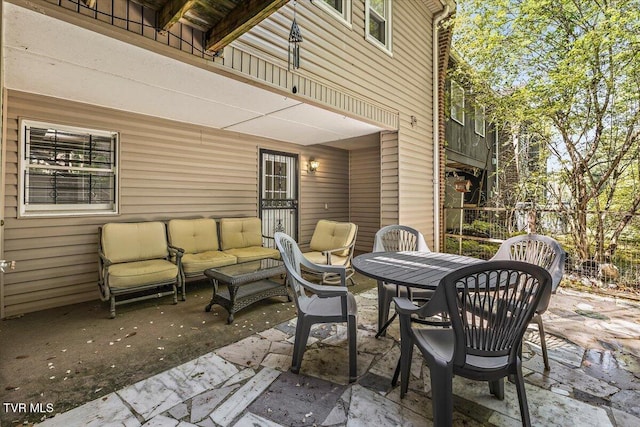 1837 Presswood Rd Unit 1837, Johnson City, TN 37604 - view of patio with an outdoor hangout area and outdoor dining space