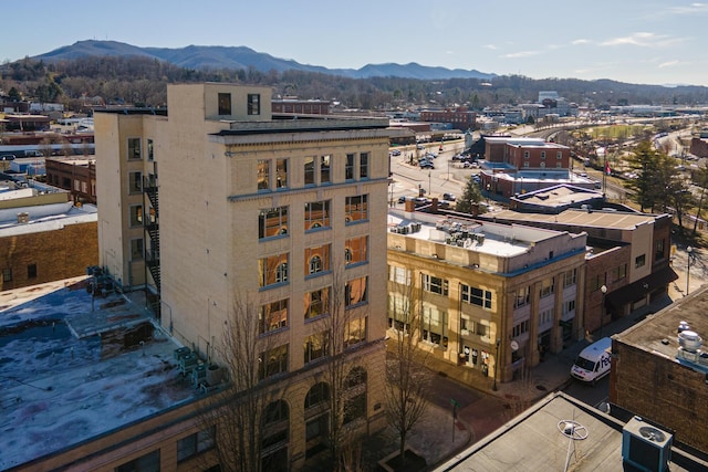 200 E Main St Unit 5, Johnson City, TN 37604 - view of property with central AC and a mountain view