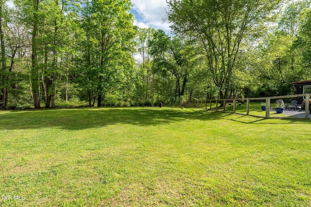 view of yard
