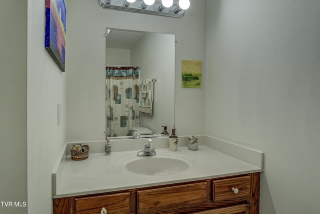 115 Maple Ridge Dr, Jonesborough, TN 37659 - full bath with vanity and a shower with shower curtain