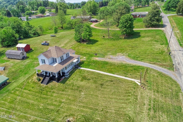drone / aerial view
