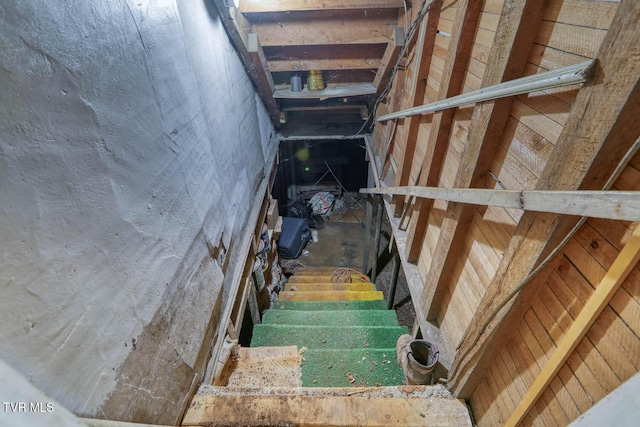 view of staircase