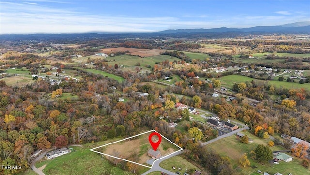 115 Rb Miller Rd, Limestone, TN 37681 - bird's eye view featuring a mountain view