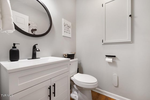 1008 Cox Trail Pl, Kingsport, TN 37660 - bathroom featuring wood finished floors and vanity