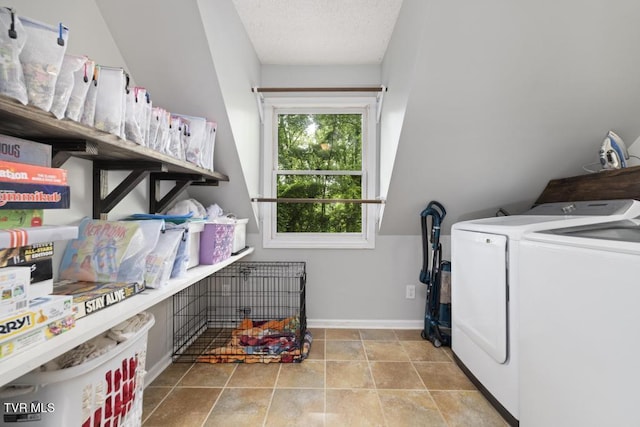 1008 Cox Trail Pl, Kingsport, TN 37660 - washroom with independent washer and dryer and baseboards