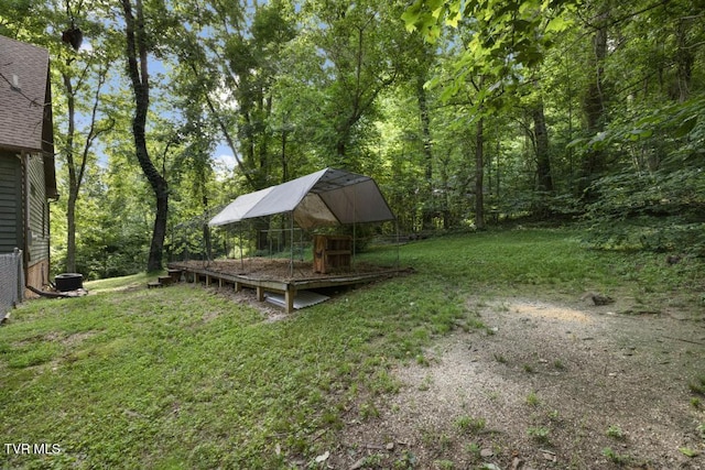 1008 Cox Trail Pl, Kingsport, TN 37660 - view of yard
