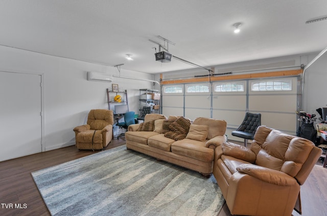 105 Dewey Ct, Bristol, VA 24201 - garage with a wall unit AC