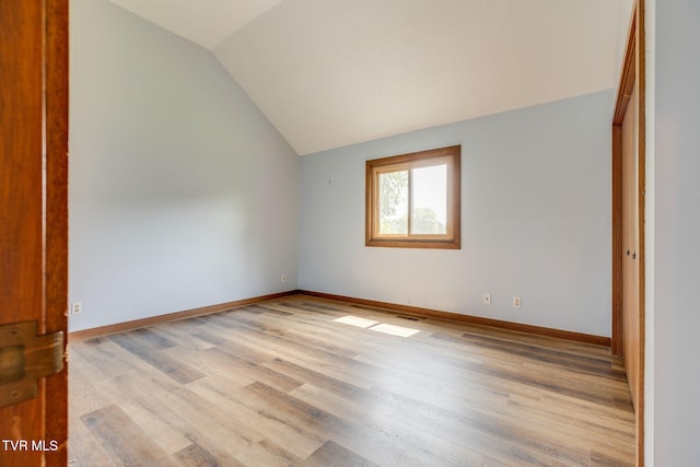 100 Periwinkle Pl Unit 100, Kingsport, TN 37660 - bonus room with lofted ceiling, light wood finished floors, and baseboards