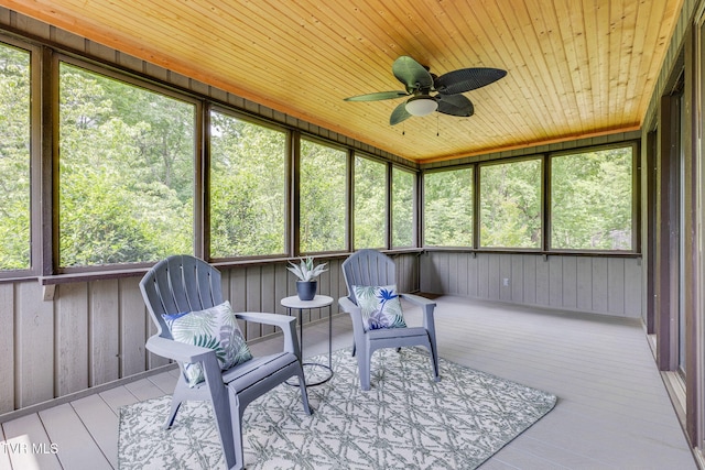 100 Periwinkle Pl Unit 100, Kingsport, TN 37660 - sunroom / solarium with a ceiling fan