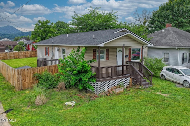 954 Maple St, Kingsport, TN 37660 - view of front of home featuring a porch and roof with shingles