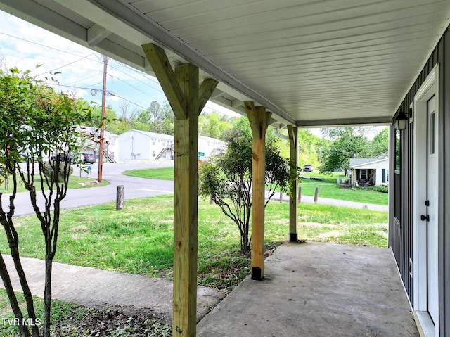 view of patio