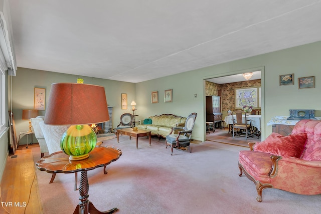 view of living room