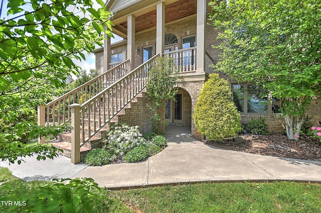 2304 Granite Dr, Johnson City, TN 37604 - exterior space with stairs
