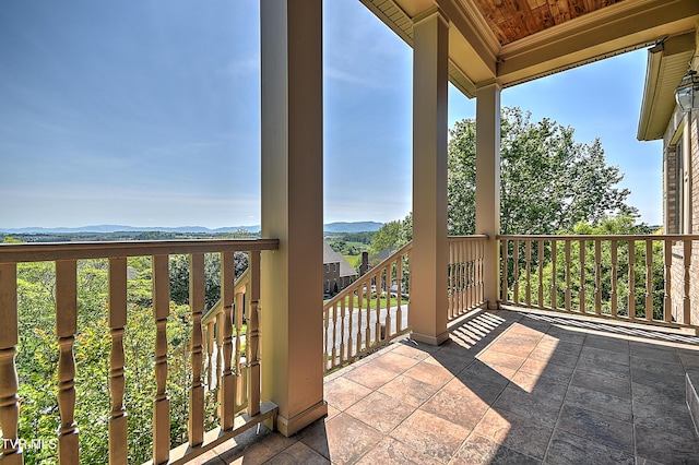 2304 Granite Dr, Johnson City, TN 37604 - exterior space featuring a mountain view