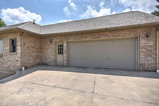 2304 Granite Dr, Johnson City, TN 37604 - garage with concrete driveway