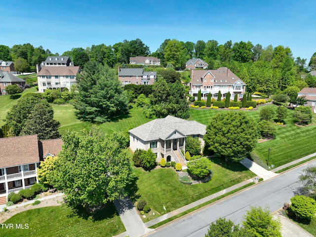 2304 Granite Dr, Johnson City, TN 37604 - bird's eye view featuring a residential view