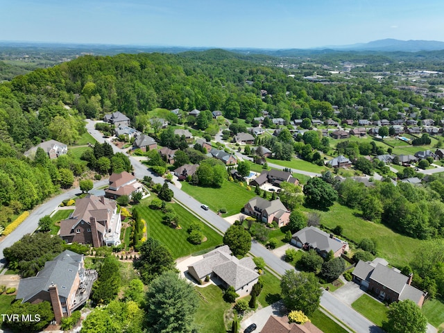 2304 Granite Dr, Johnson City, TN 37604 - bird's eye view featuring a residential view and a view of trees