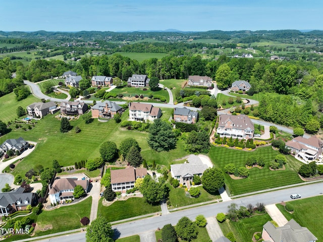 2304 Granite Dr, Johnson City, TN 37604 - bird's eye view with a residential view