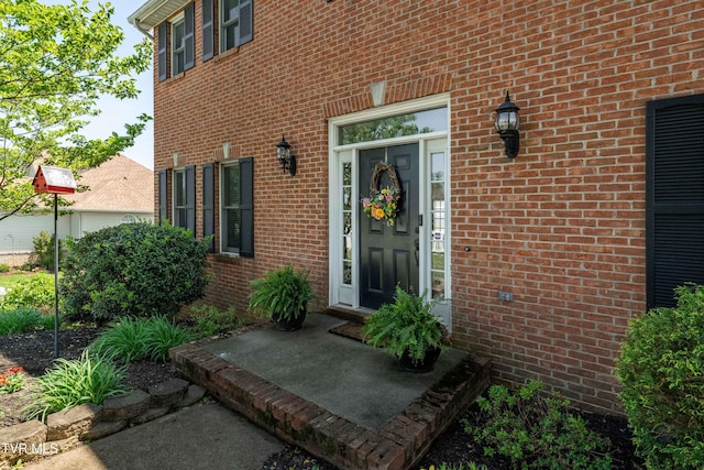 436 Headtown Rd, Jonesborough, TN 37659 - view of exterior entry featuring brick siding
