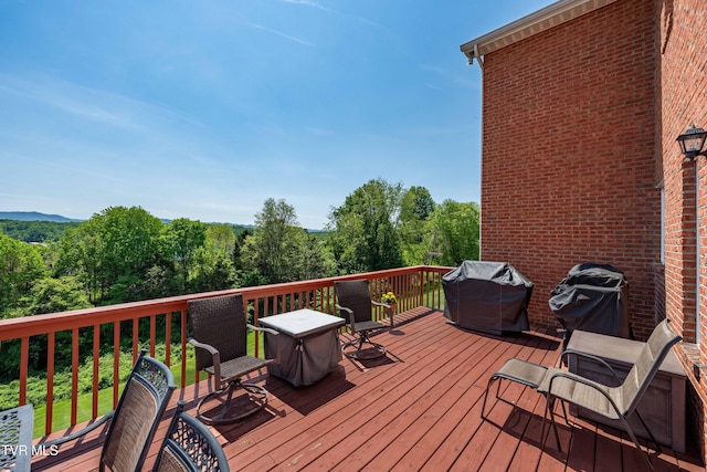 436 Headtown Rd, Jonesborough, TN 37659 - wooden deck featuring area for grilling
