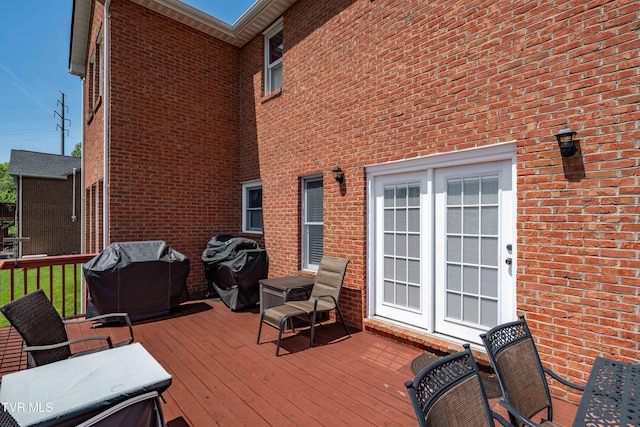 436 Headtown Rd, Jonesborough, TN 37659 - wooden terrace featuring grilling area