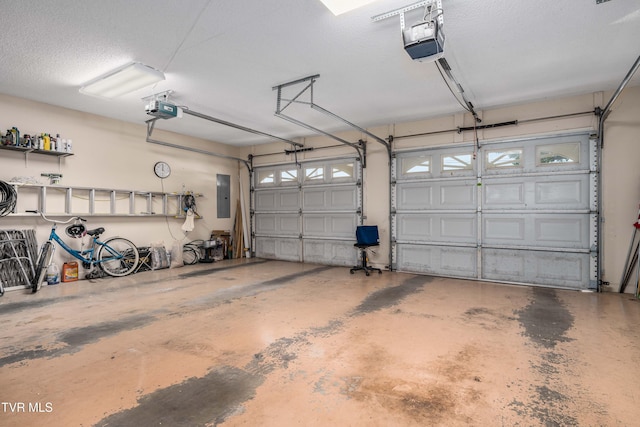 436 Headtown Rd, Jonesborough, TN 37659 - garage featuring a garage door opener and electric panel
