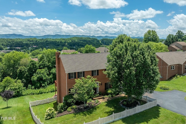 436 Headtown Rd, Jonesborough, TN 37659 - view from above of property featuring a mountain backdrop