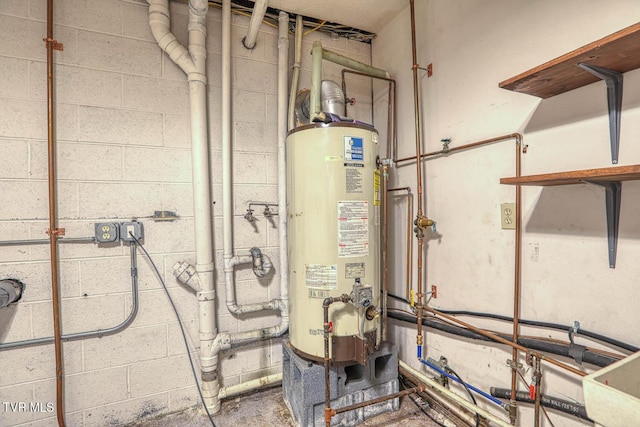 2653 Suffolk St, Kingsport, TN 37660 - utility room featuring water heater