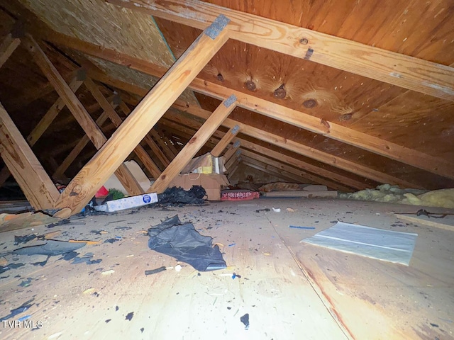 2653 Suffolk St, Kingsport, TN 37660 - view of unfinished attic