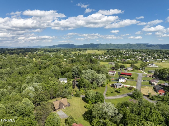 505 Duel Ln, Jonesborough, TN 37659 - aerial view of a mountain backdrop and a heavily wooded area