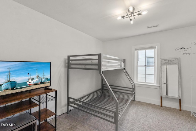 1607 E Millard St, Johnson City, TN 37601 - carpeted bedroom featuring baseboards and visible vents