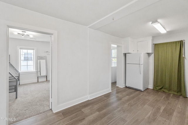 1607 E Millard St, Johnson City, TN 37601 - interior space with baseboards, stairs, and wood finished floors
