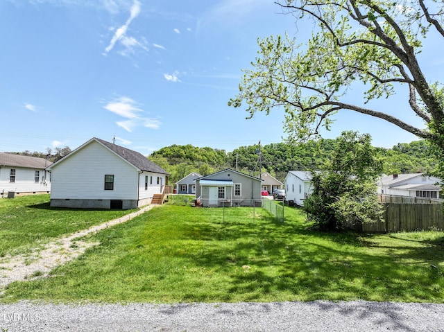 1607 E Millard St, Johnson City, TN 37601 - view of yard featuring fence