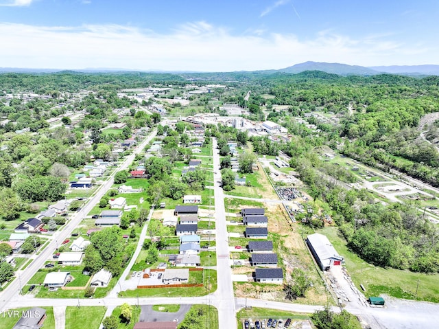 1607 E Millard St, Johnson City, TN 37601 - birds eye view of property with a mountain view