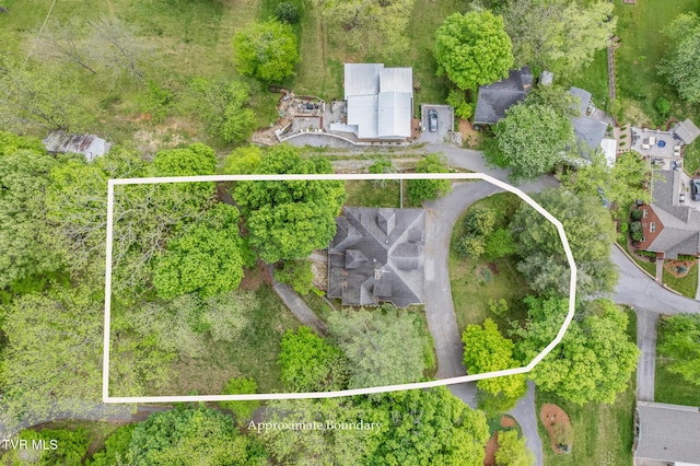 243 NW Mason Pl, Abingdon, VA 24210 - aerial view