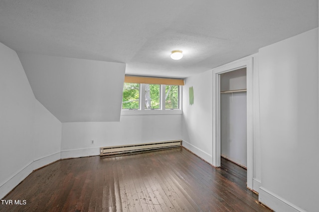243 NW Mason Pl, Abingdon, VA 24210 - unfurnished bedroom featuring wood-type flooring, baseboards, baseboard heating, and a closet